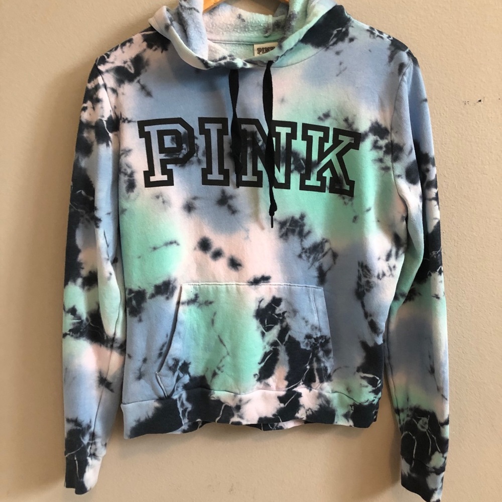 Pink hoodie